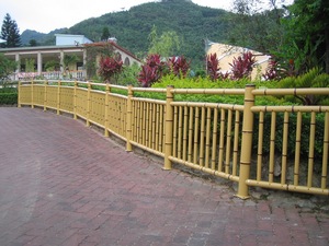 仿竹造景护栏